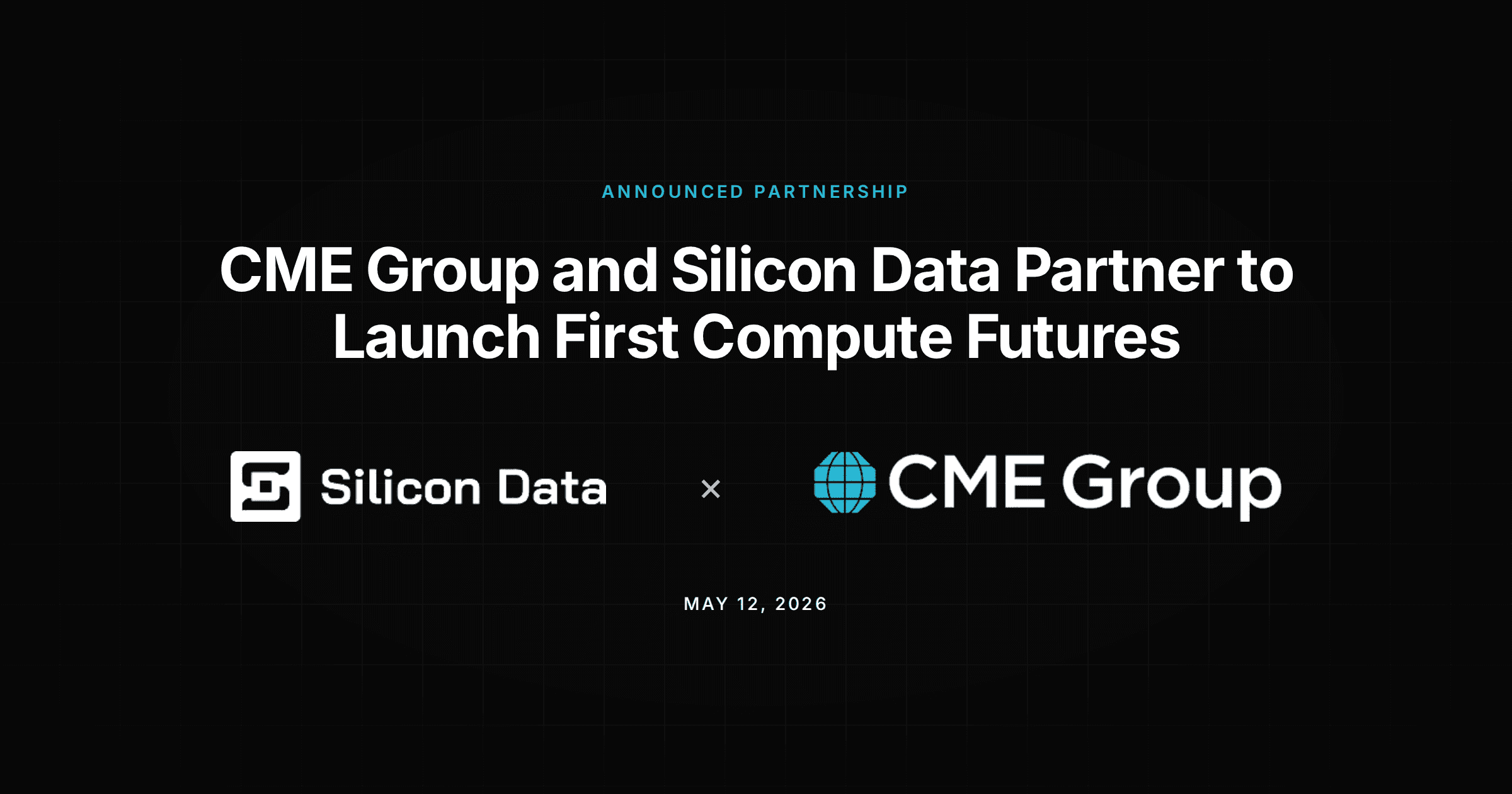 CME Group and Silicon Data Partner to Launch First Compute Futures
