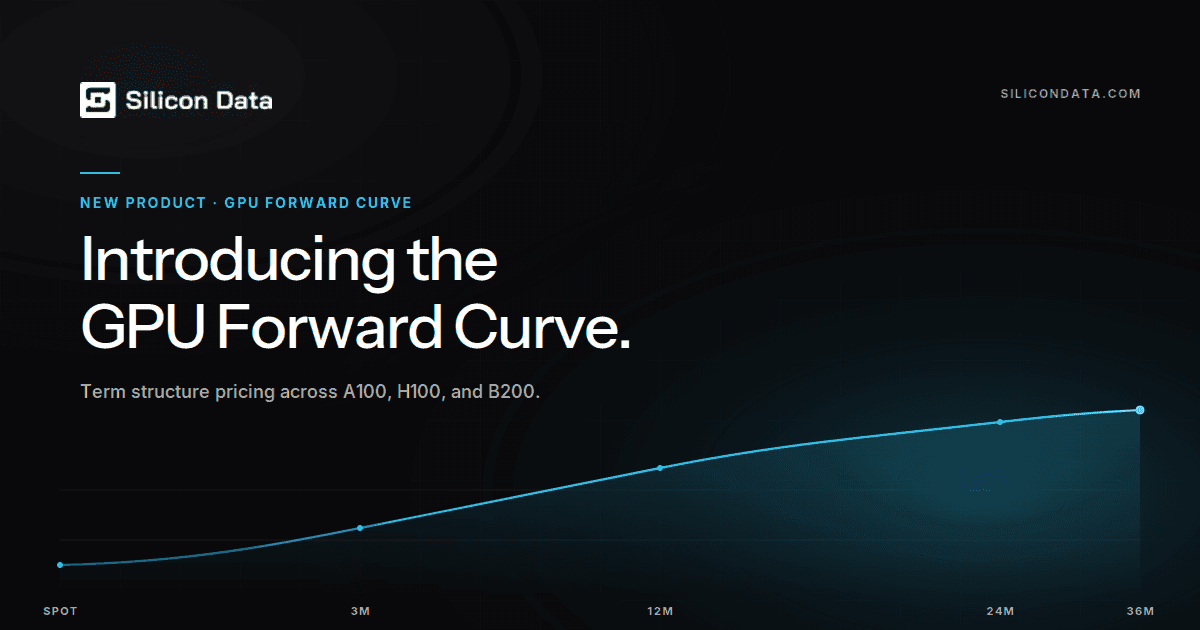 Silicon Data Unveils First GPU Forward Curve, Signaling Transition of AI Compute into a Tradable Commodity